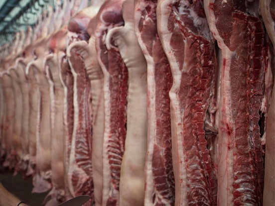 Prodaja svinjske polutke