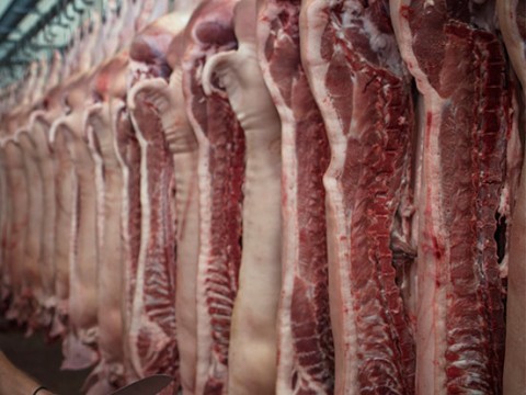 Prodaja svinjske polutke